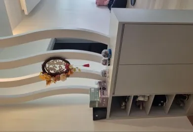 Taman Molek residences — Supply & install cabinetry, main doors, skirting, ceilings and bedrooms, photo 7 of 11