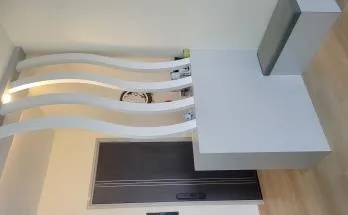 Taman Molek residences — Supply & install cabinetry, main doors, skirting, ceilings and bedrooms, photo 8 of 11