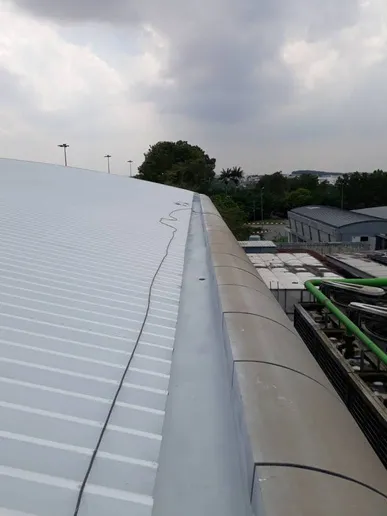 Senai Airport — Waterproofing, cargo warehouse, photo 2 of 3