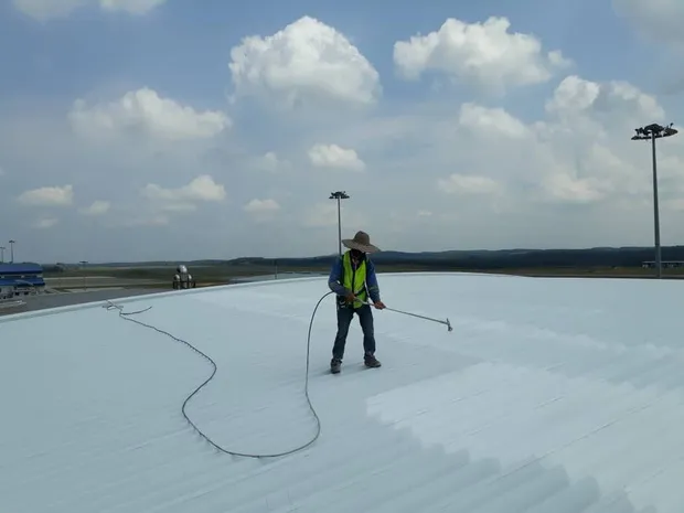 Senai Airport — Waterproofing, cargo warehouse, photo 3 of 3