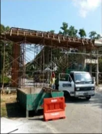 Palm Resort & Country Club — Entrance gate renovation, photo 3 of 5