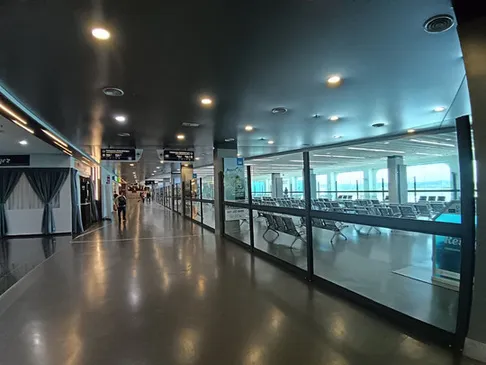 Senai Airport — Departure hall refurbishment, photo 3 of 12