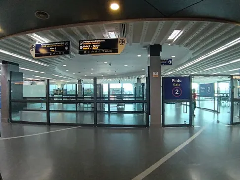 Senai Airport — Departure hall refurbishment, photo 7 of 12